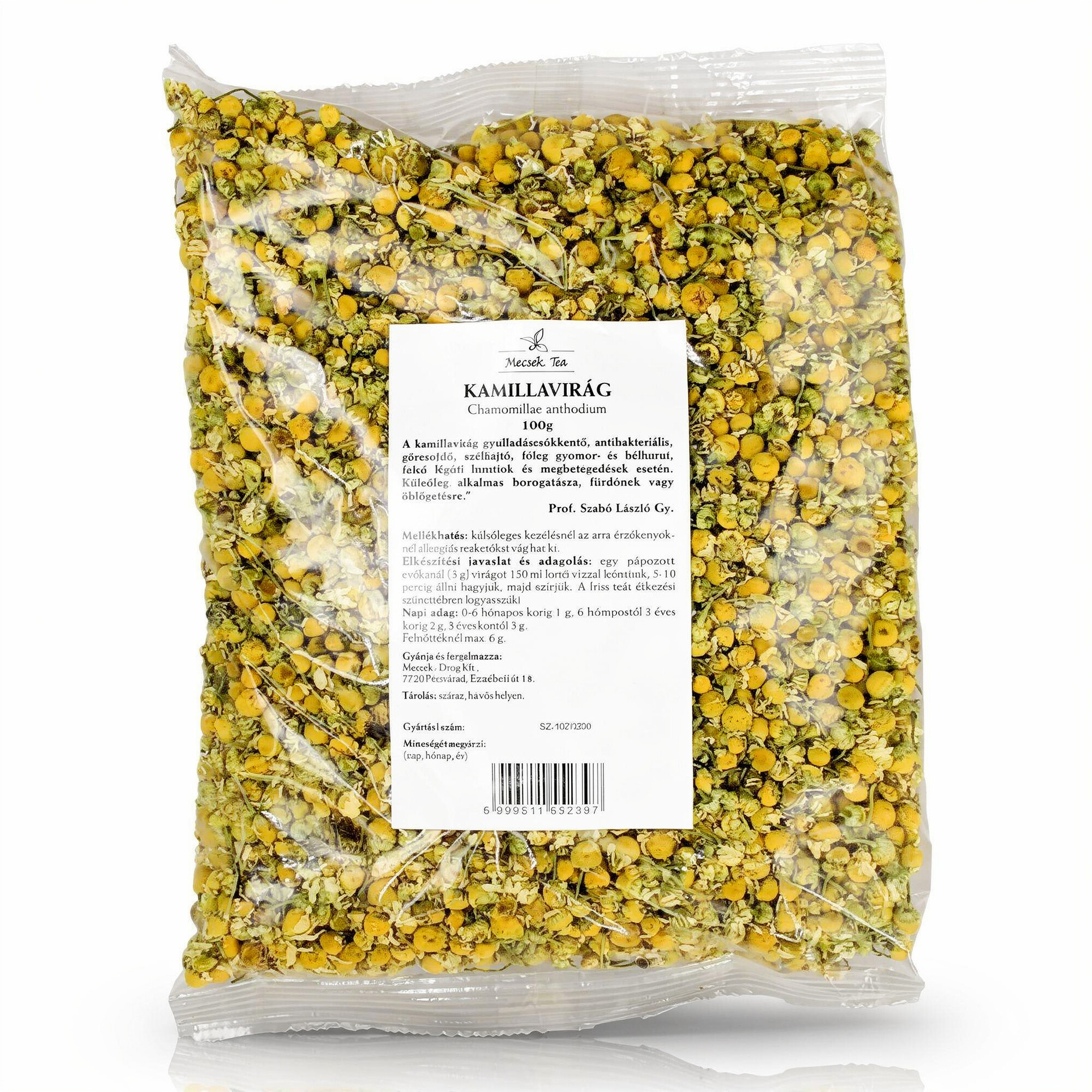 Mecsek Kamillavirág tea 100g