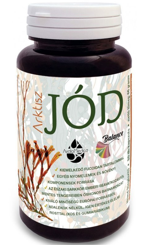 Arktisz jód kapszula 80db