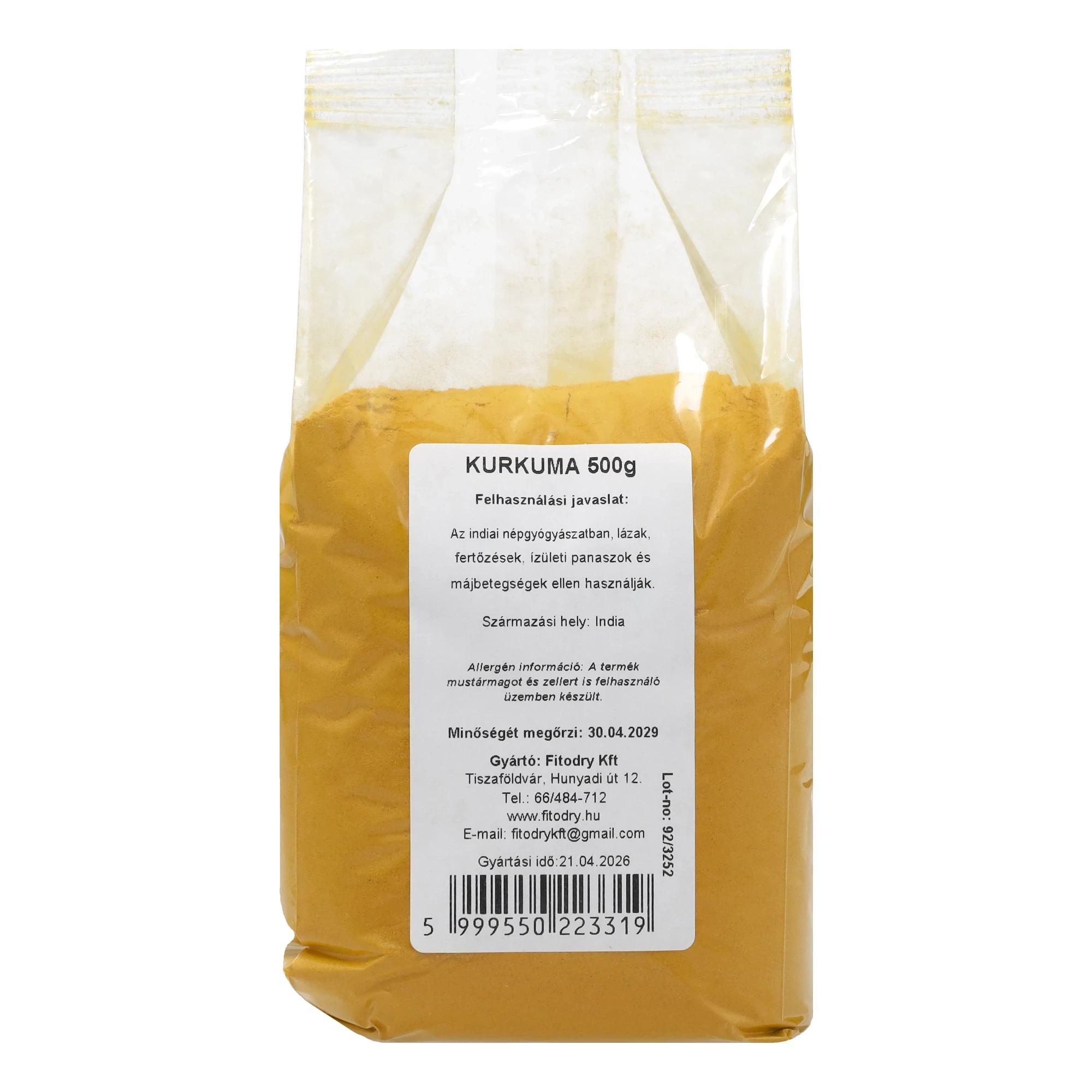 Fitodry Kurkuma 500 g