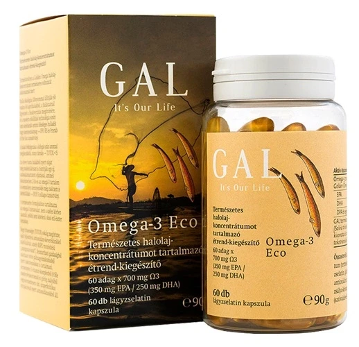 GAL Omega-3 Eco lágyzselatin kapszula 60 db
