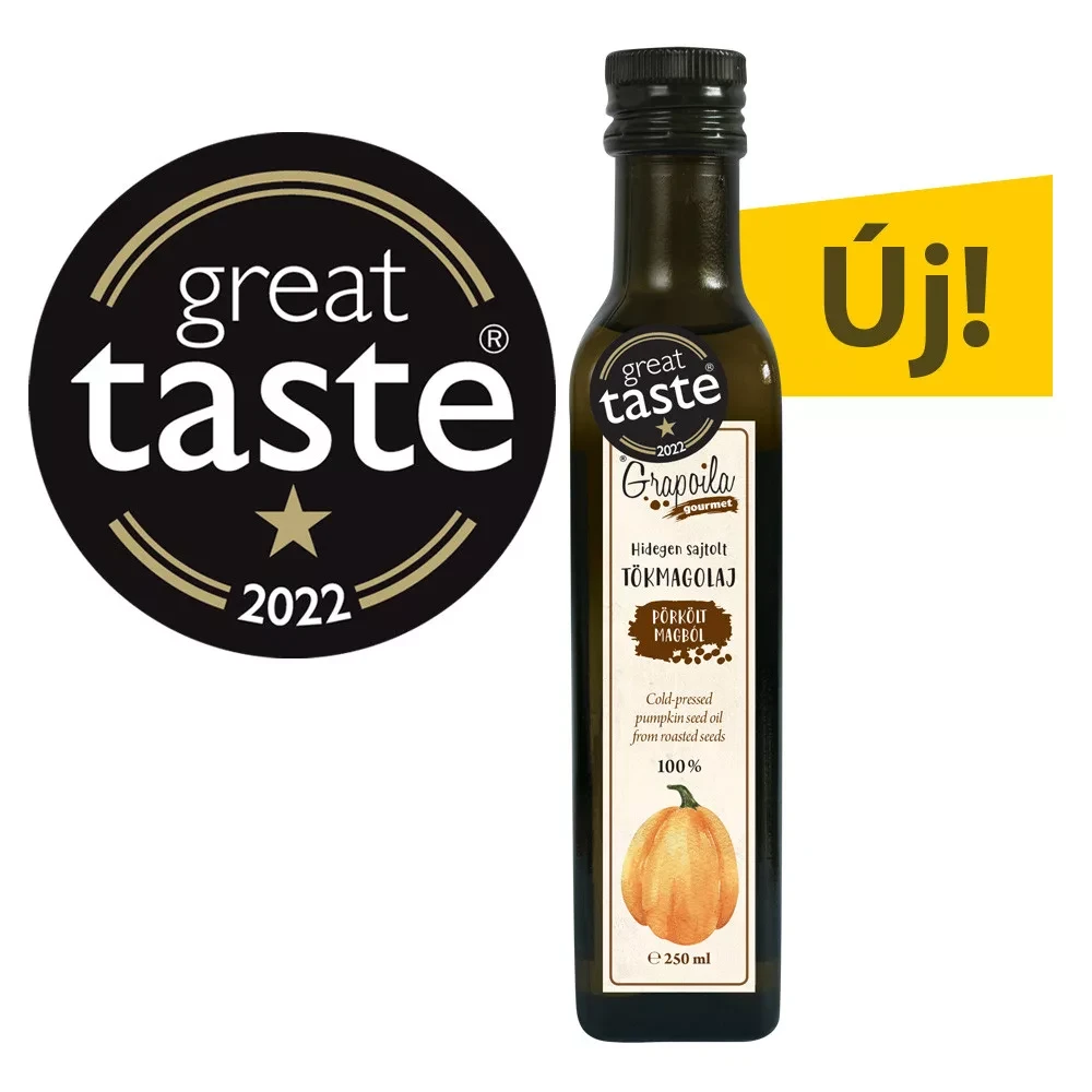 Grapoila Hidegen sajtolt pörkölt tökmagolaj 250ml