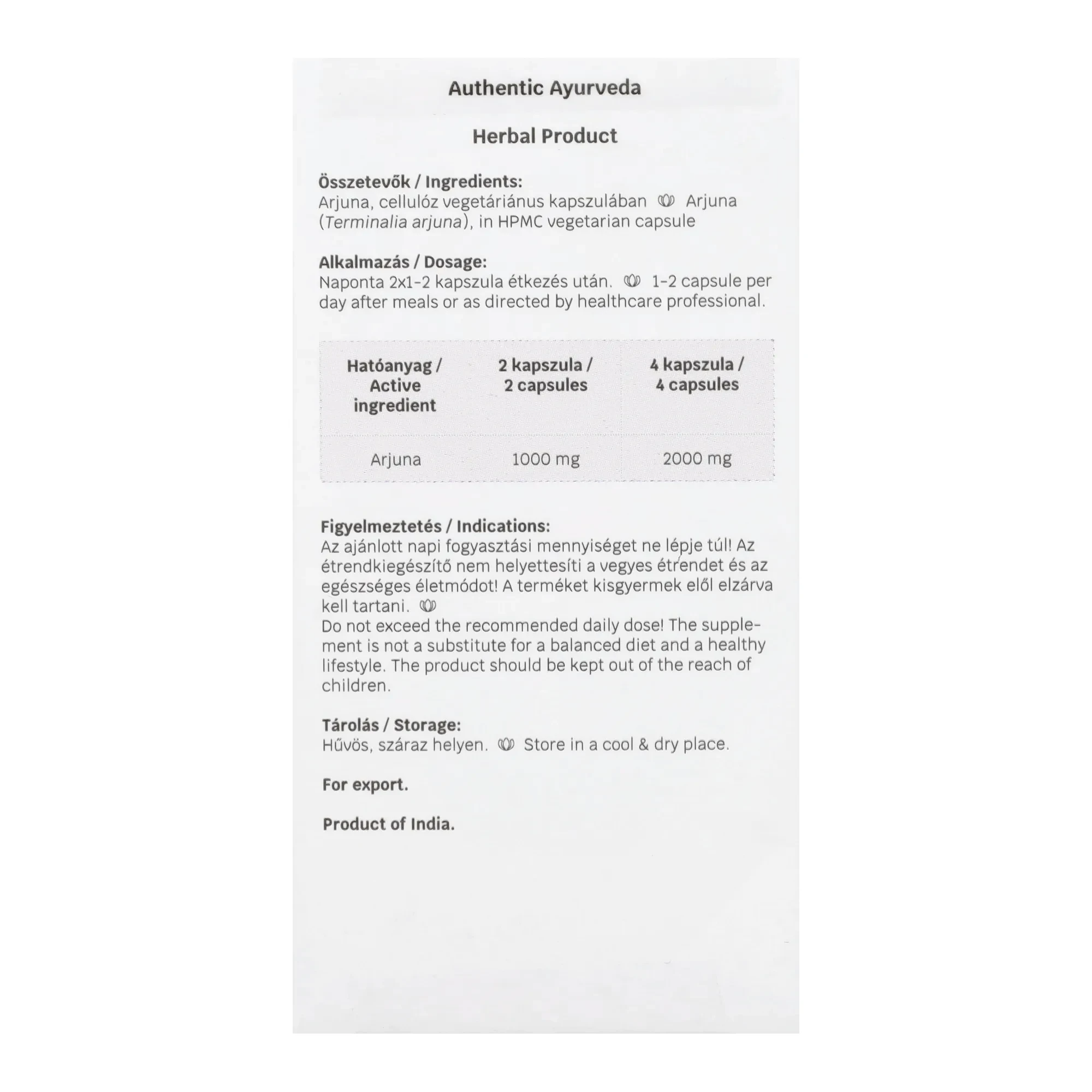 Dabur Goodcare Arjuna 60db