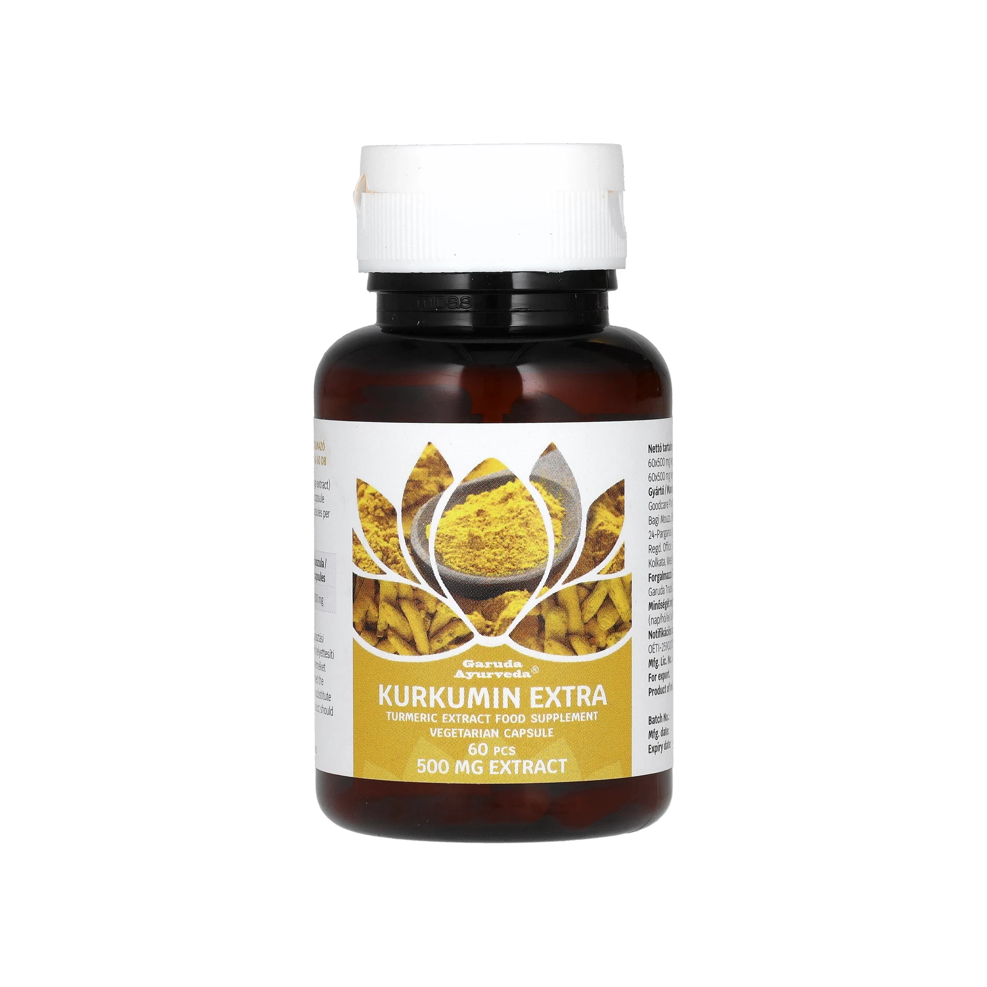 Garuda Ayurveda Kurkumin Extra 60 db