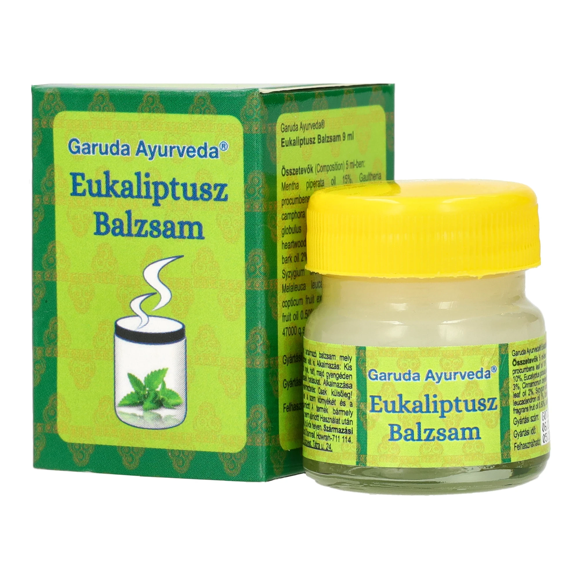 Garuda Ayurveda Eukaliptusz balzsam 9ml