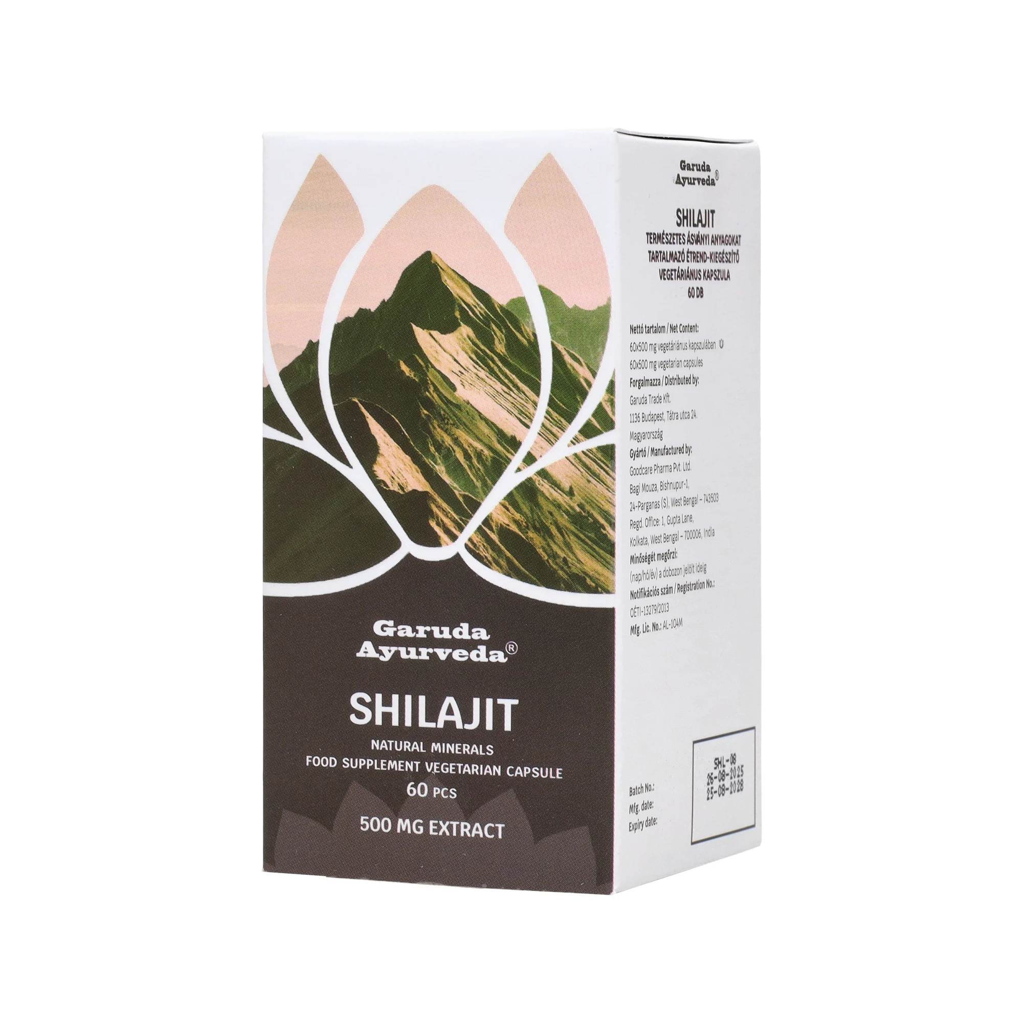 Garuda Ayurveda Shilajit vega kapszula 60db