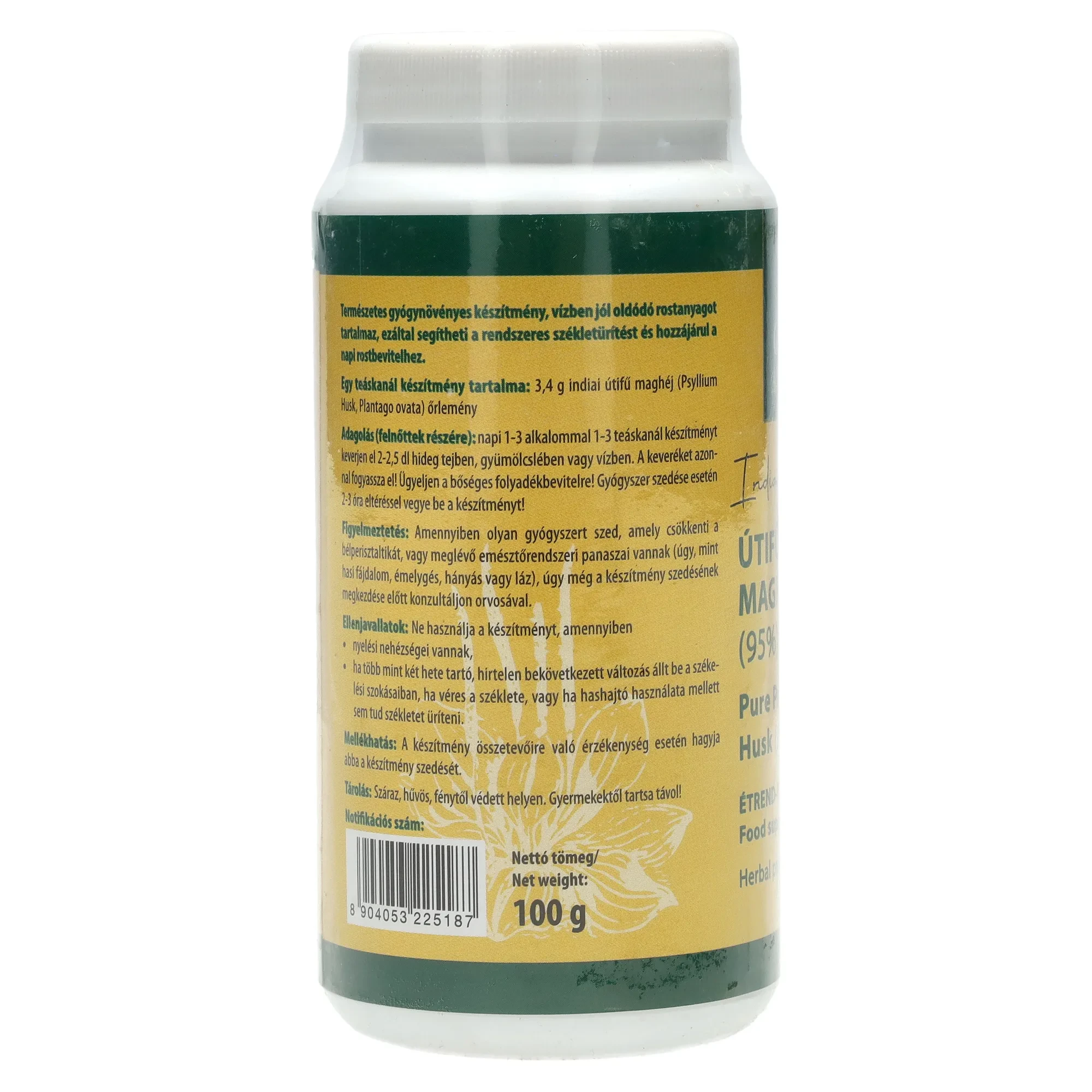 Garuda Indiai Útifű Maghéj ( 95% ) 100 g