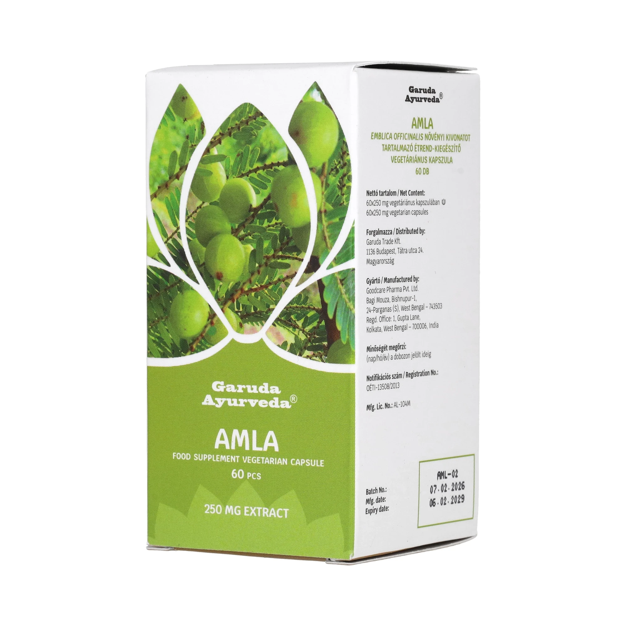 Garuda Ayurveda Amla kapszula 60db
