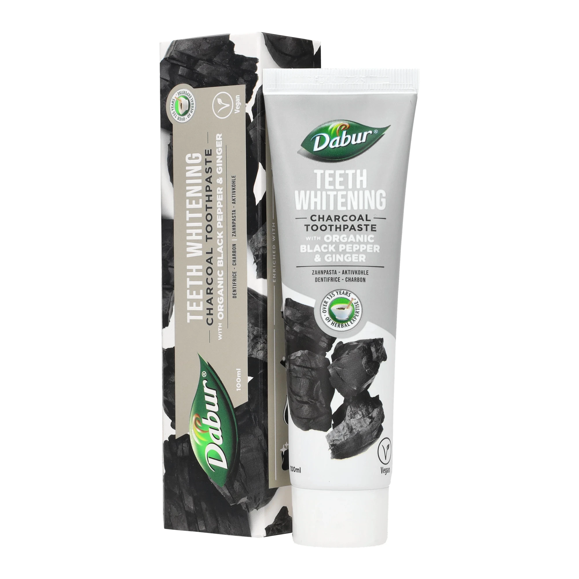 Dabur Herbal Fogkrém aktív szén 100ml