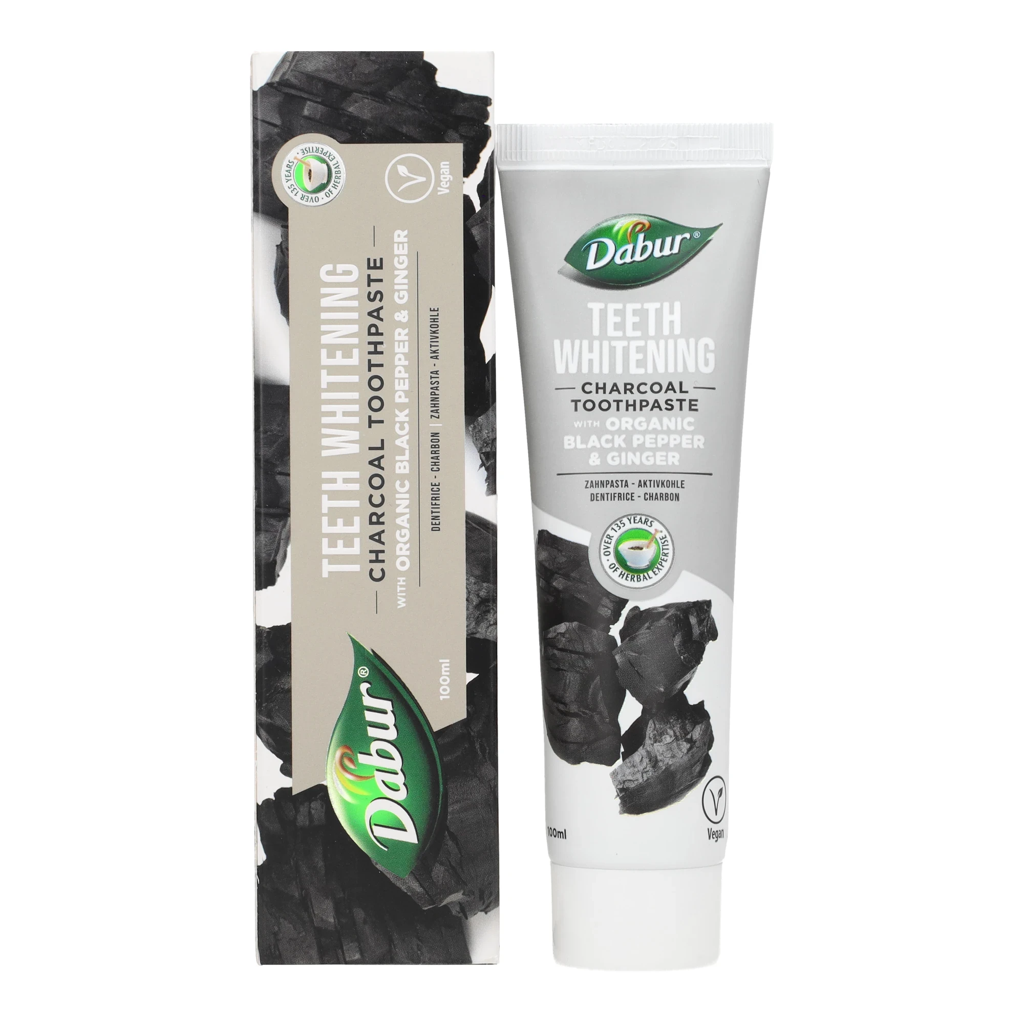 Dabur Herbal Fogkrém aktív szén 100ml