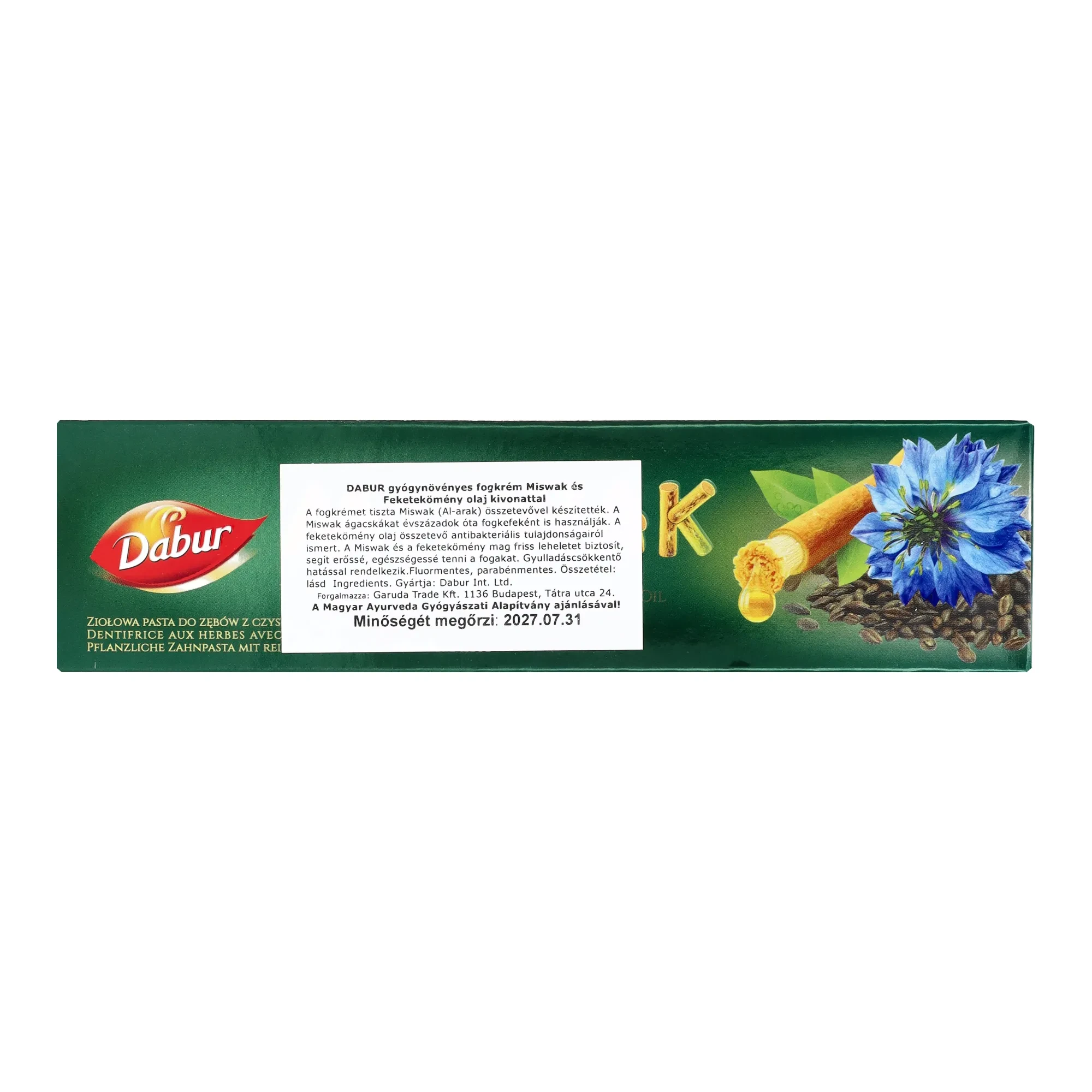 Dabur Fogkrém Miswak Black Seed 100 ml