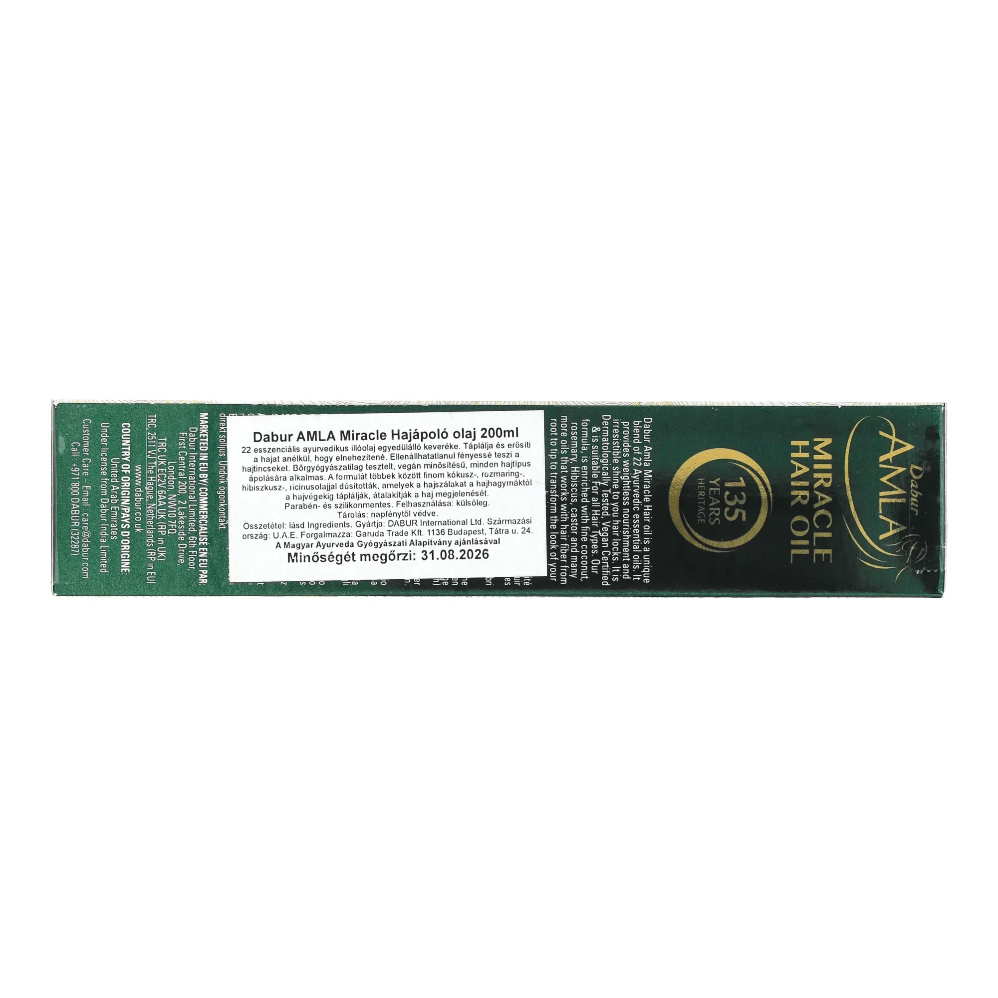 Dabur Amla Miracle Hajolaj 200 ml