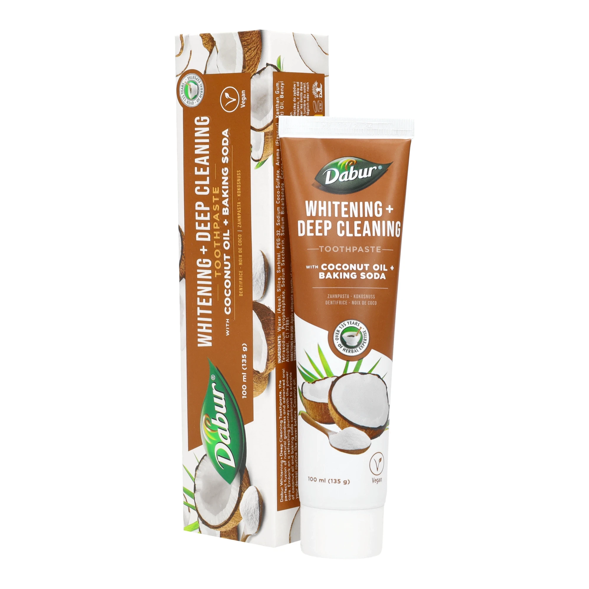 Dabur Fogkrém Coconut Oil+ Baking Soda 100 ml