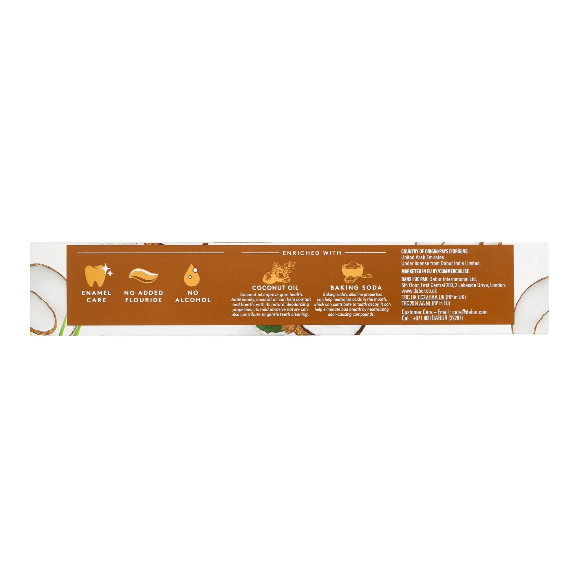 Dabur Fogkrém Coconut Oil+ Baking Soda 100 ml
