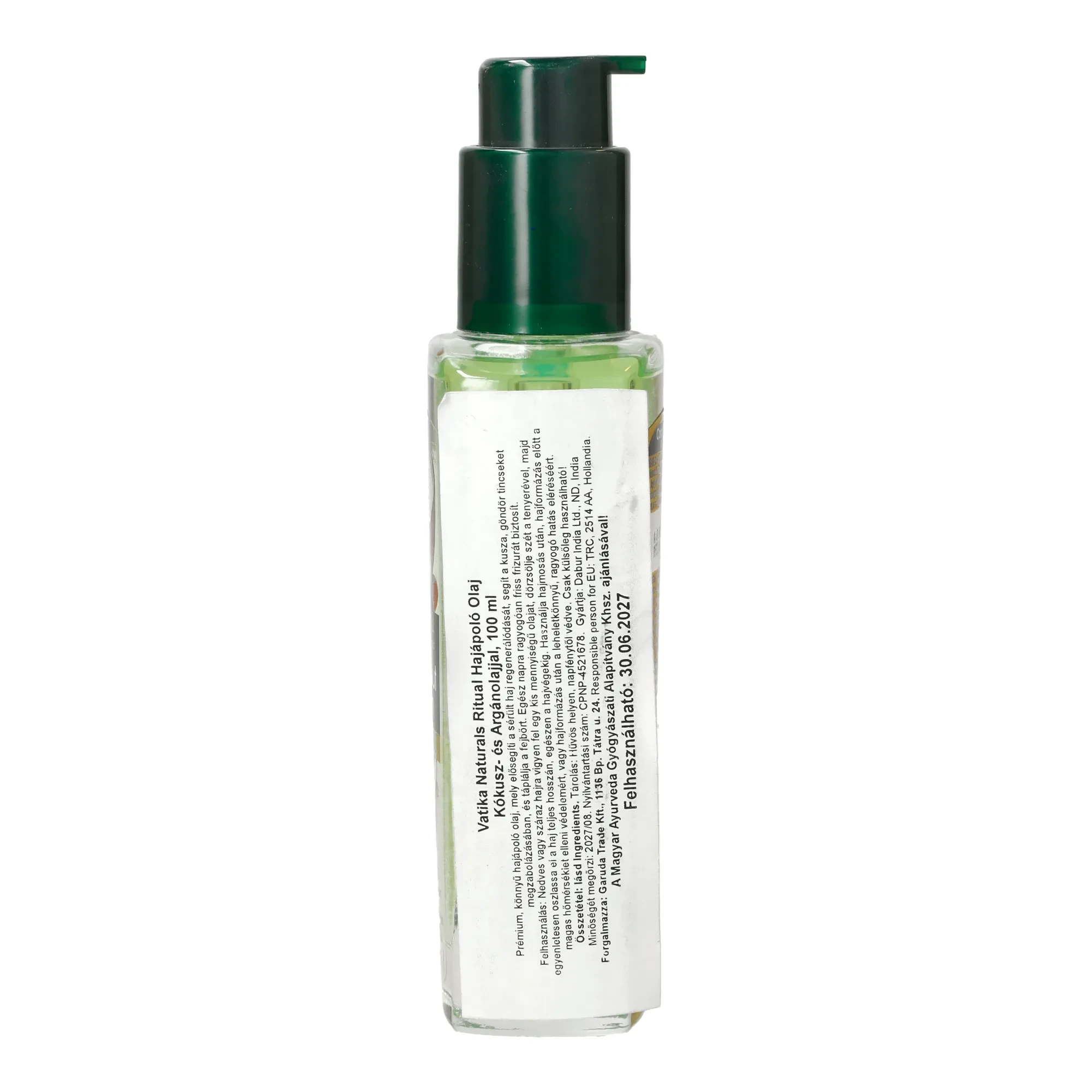 Dabur Vatika Naturals Ritual Hajápoló Olaj Kókusz-és Argánolajjal 100 ml