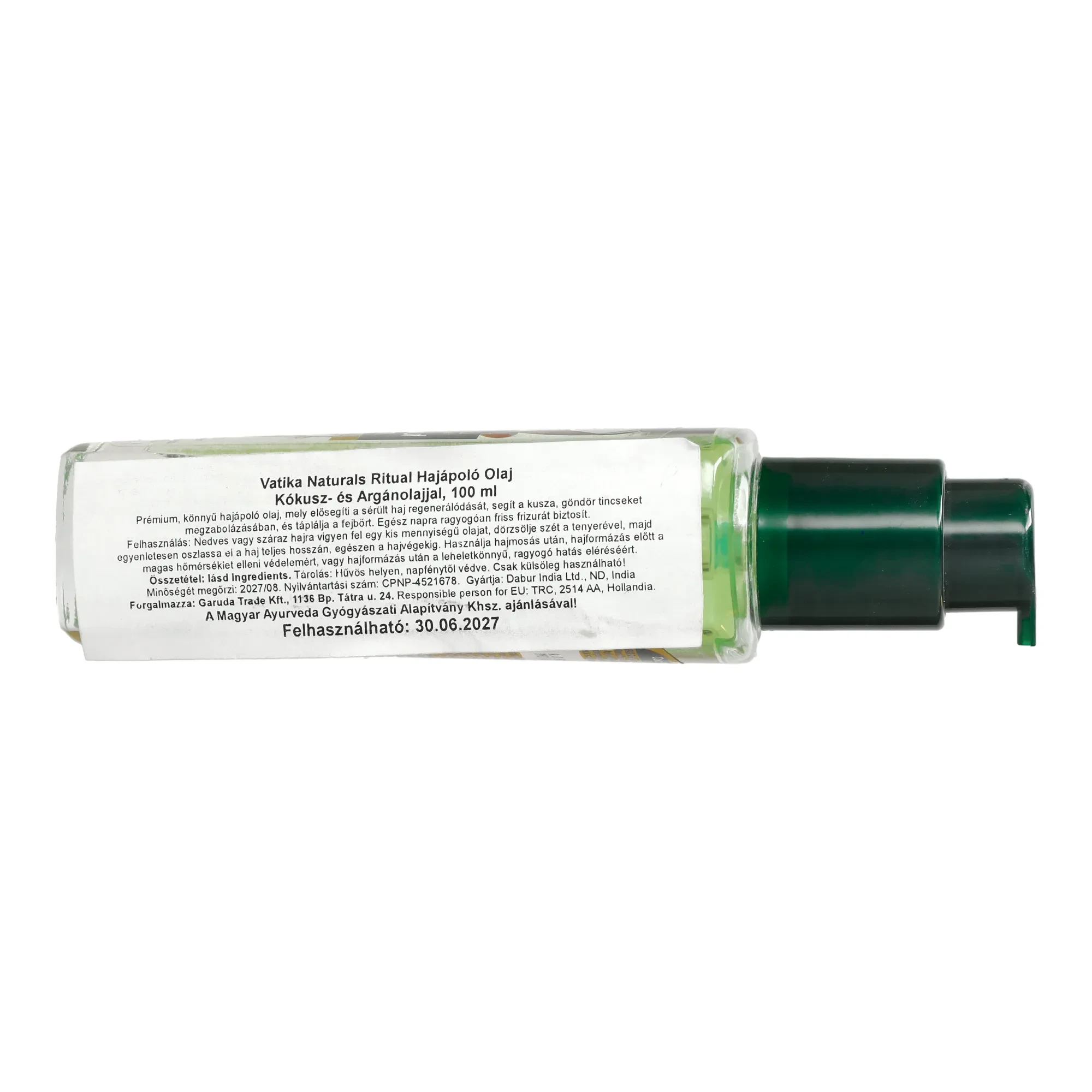 Dabur Vatika Naturals Ritual Hajápoló Olaj Kókusz-és Argánolajjal 100 ml