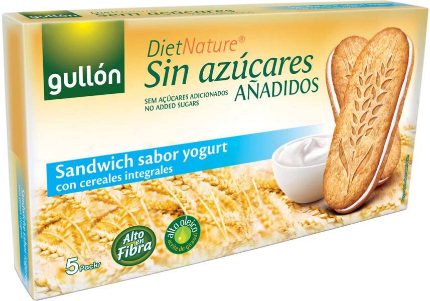 Gullon Joghurtos reggeli szendvicskeksz 220g