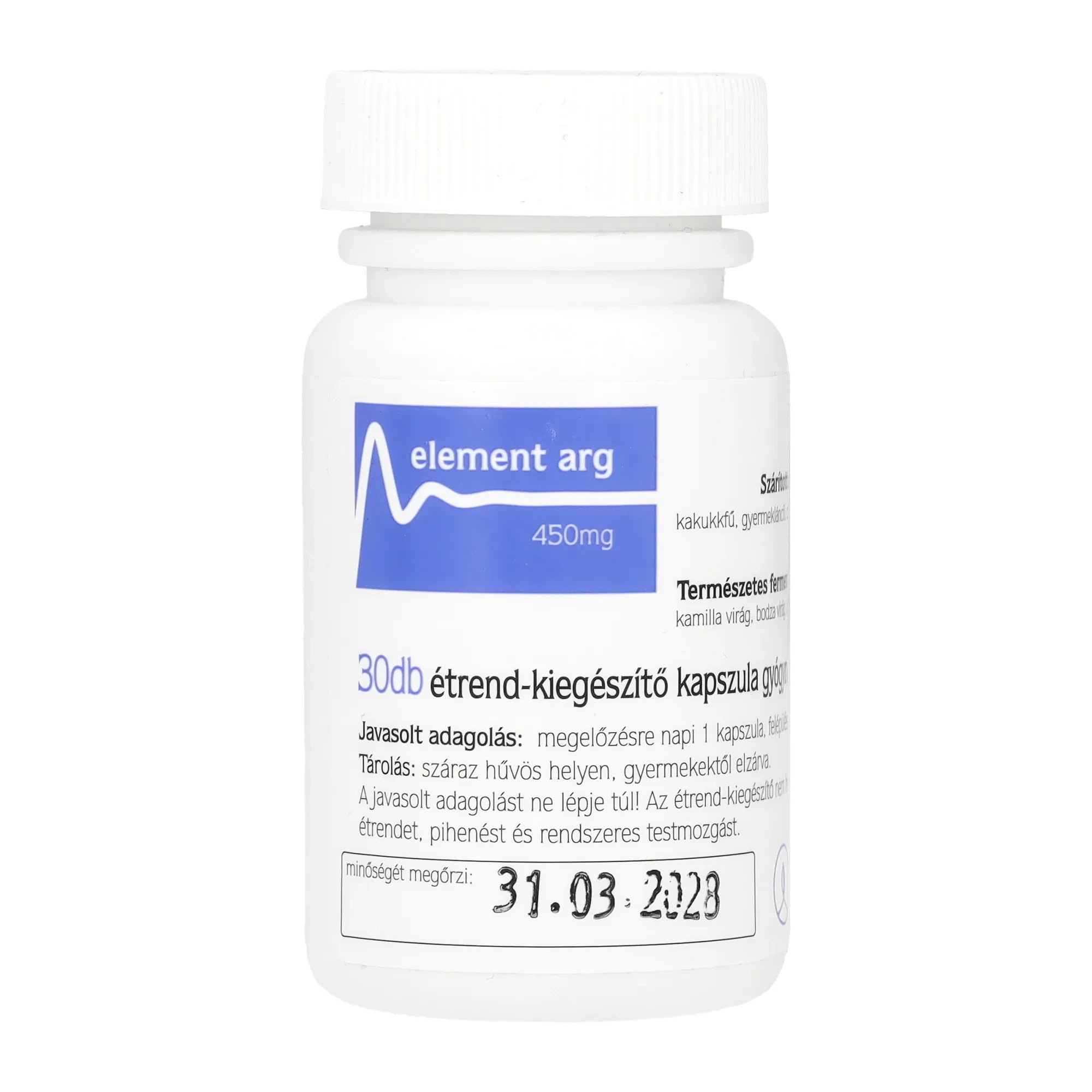 Element ARG 450 mg 30 db kapszula