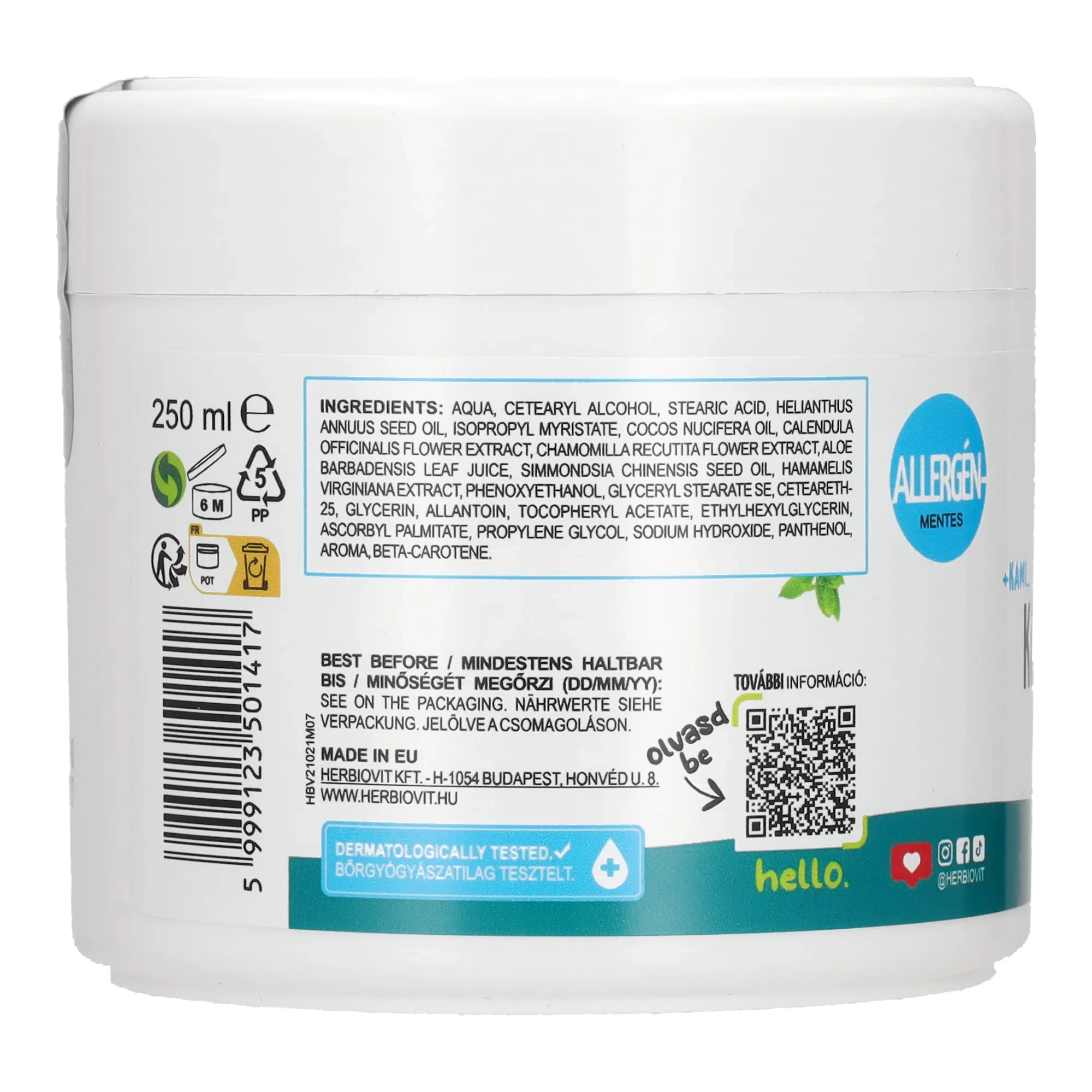 Herbiovit Körömvirág Light 250ml
