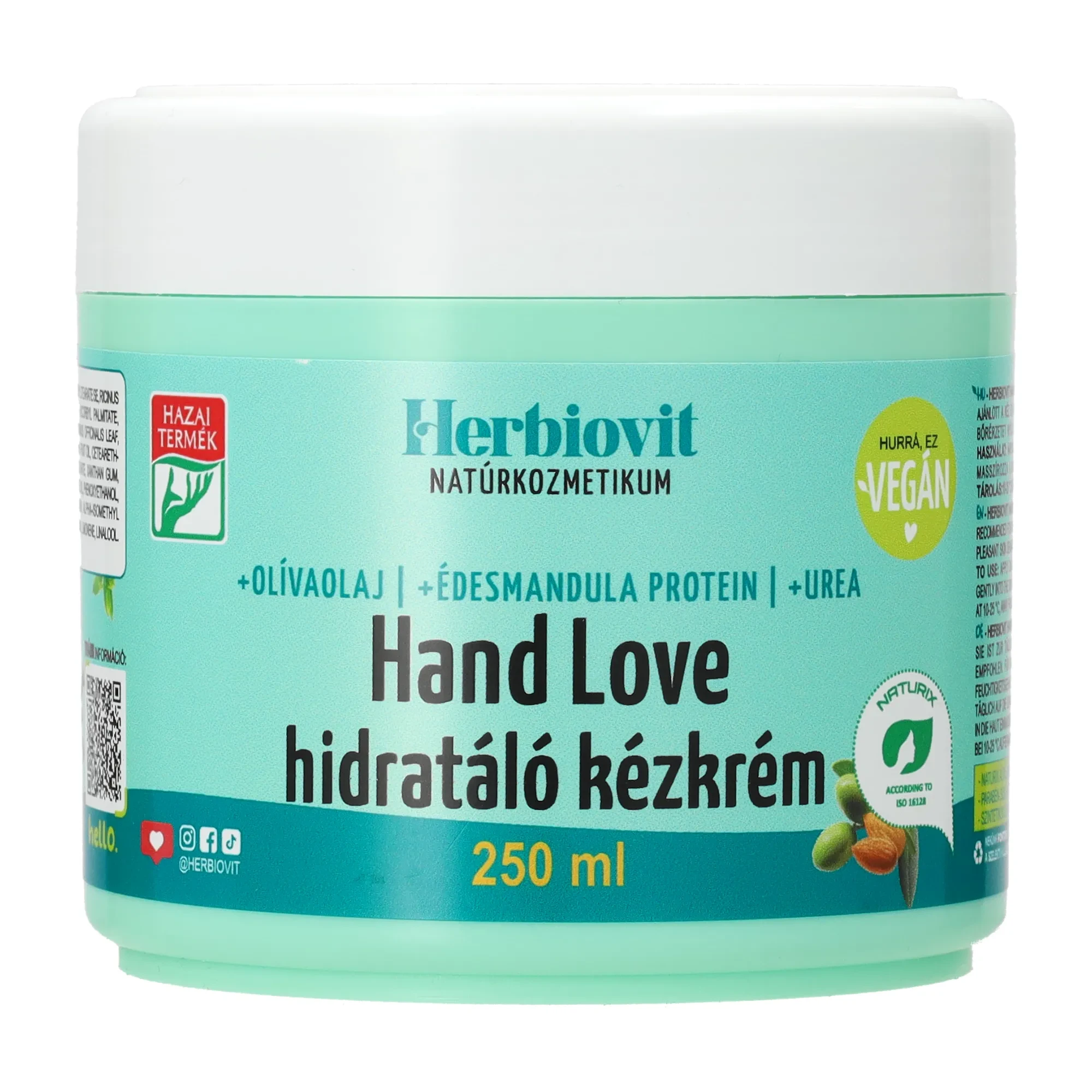 Herbiovit Hand Love hidratáló kézkrém 250ml