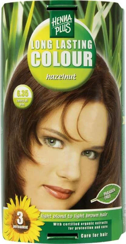 HennaPlus 1db 6.35 hajfesték mogyoró