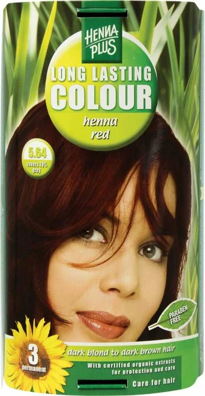 HennaPlus 1db 5.64 henna vörös hajfesték