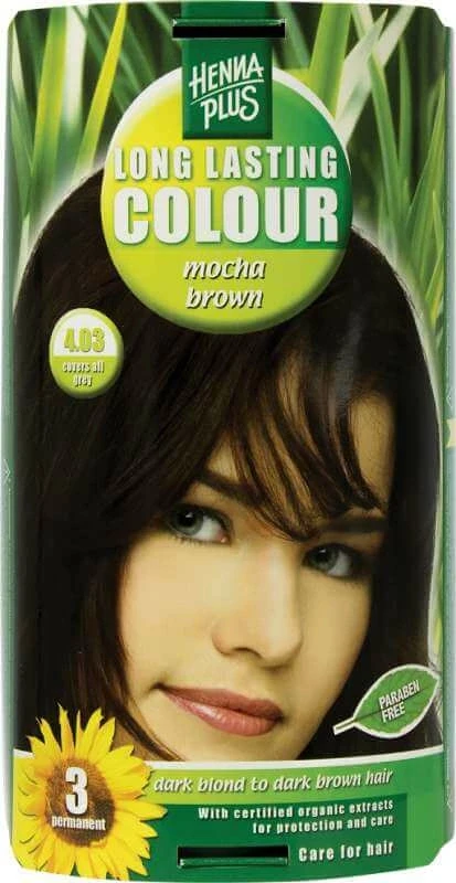 HennaPlus 1db 4.03 mokkabarna hajfesték