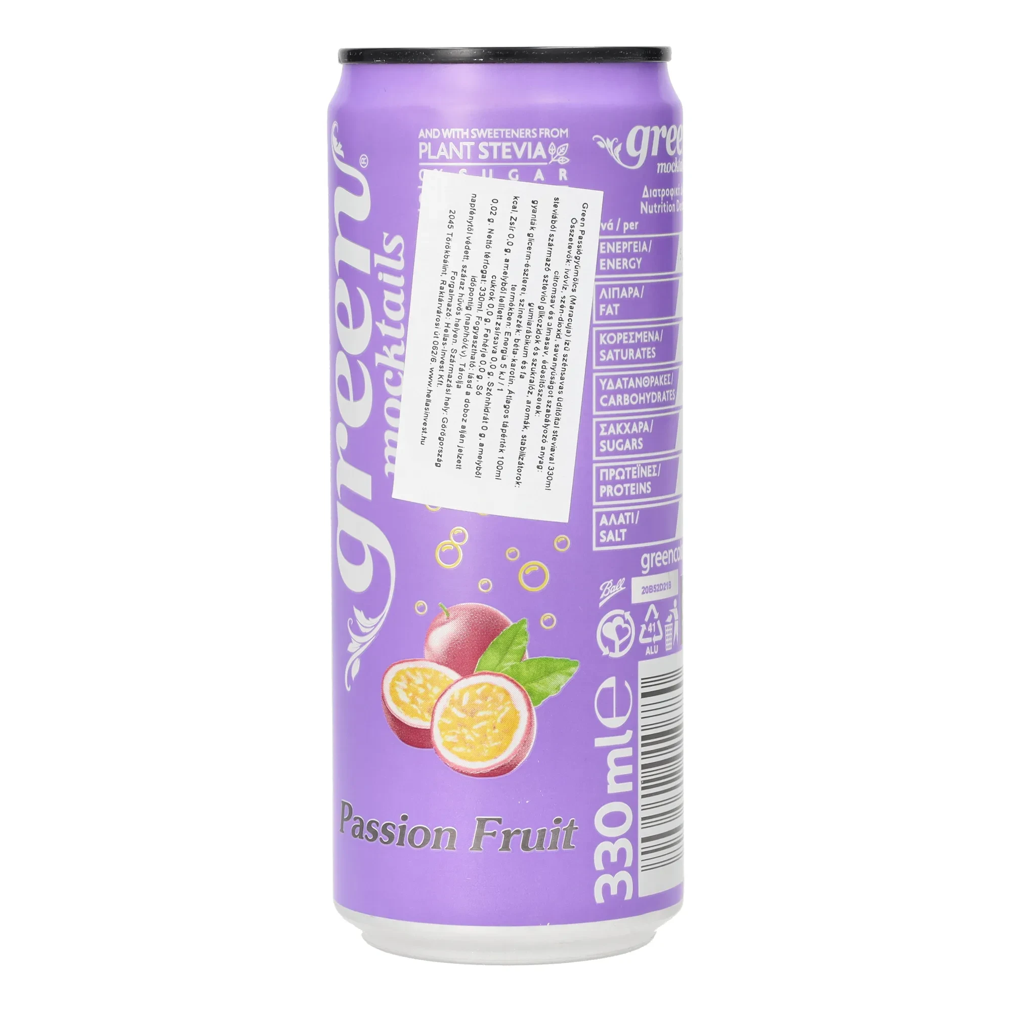 GREEN Passionfruit Dobozos 330ml