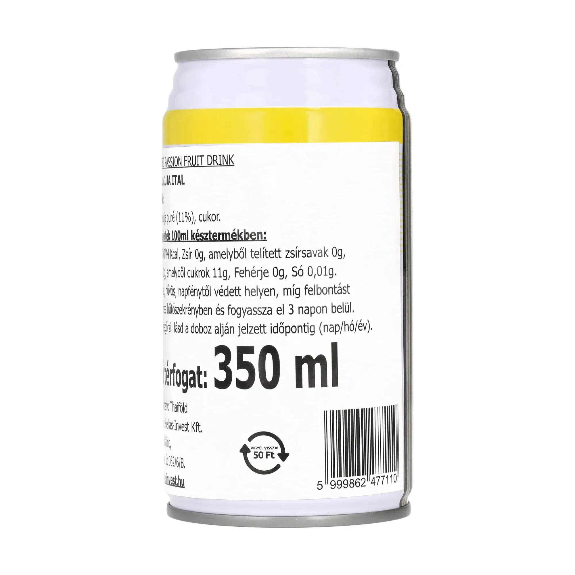 FOCO Passiongyümölcs ital can 350 ml
