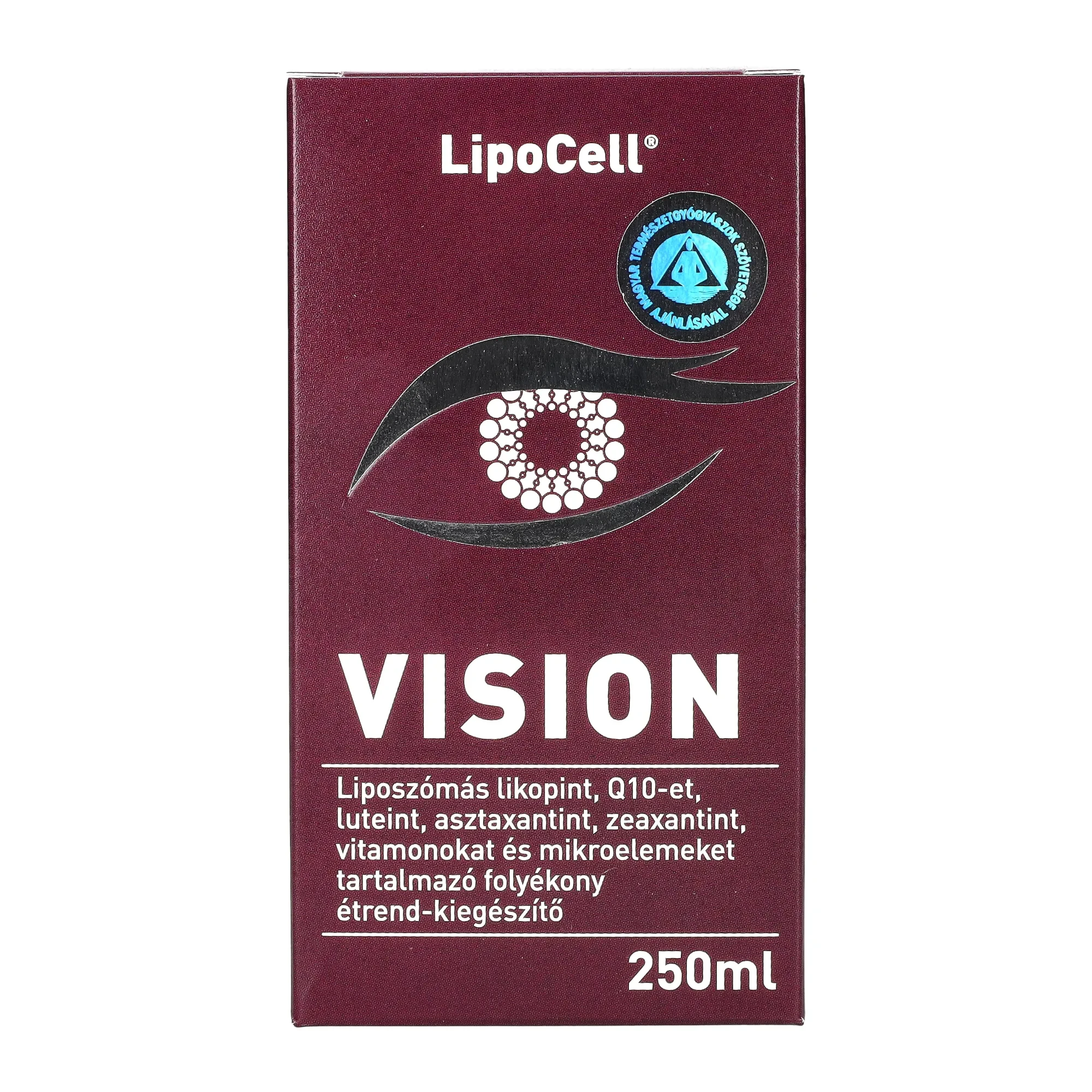 LipoCell Vision liposzómás étrend-kiegészítő 250ml 50 adag