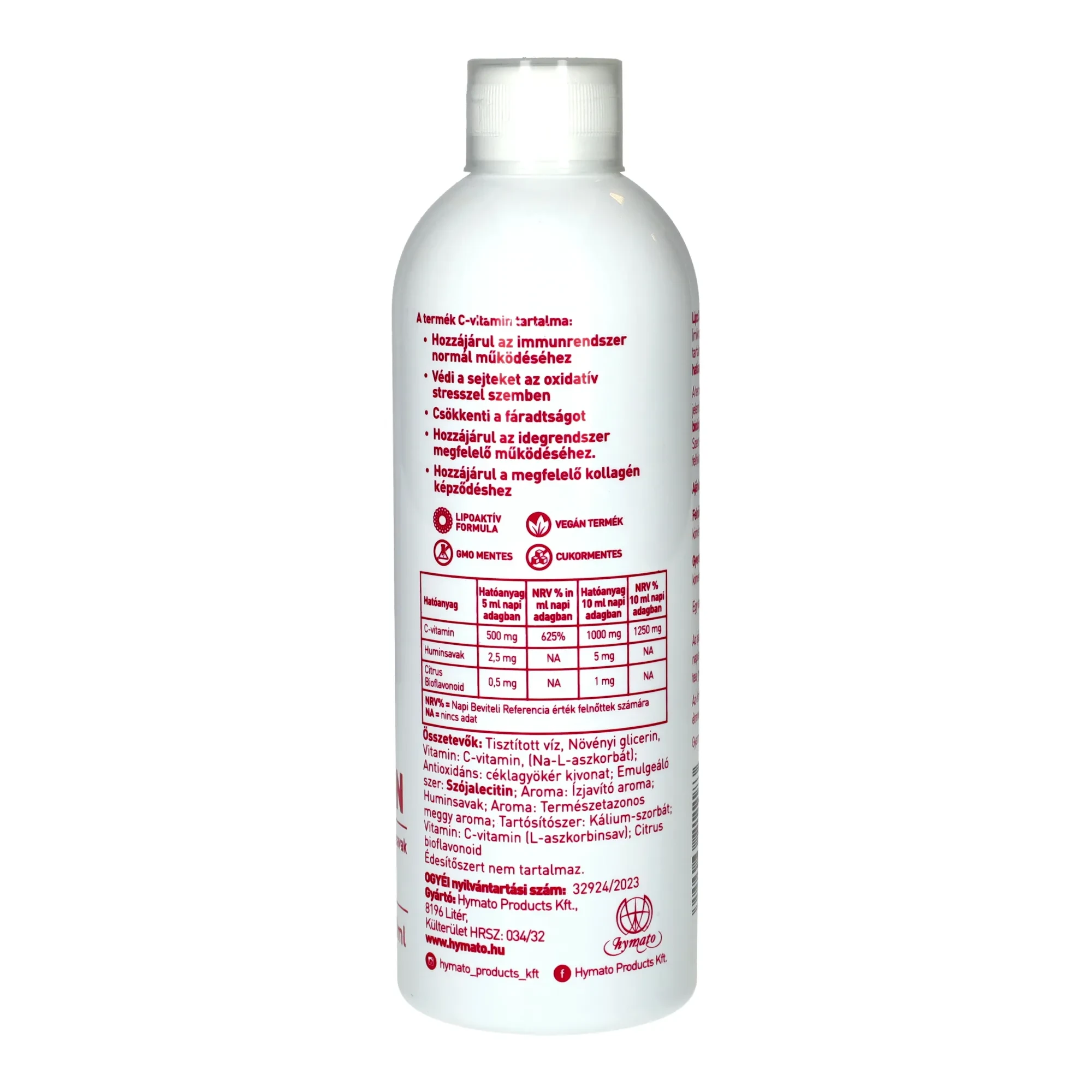 LIPOCELL C-vitamin liposzomális étrend kiegészítő 500ml