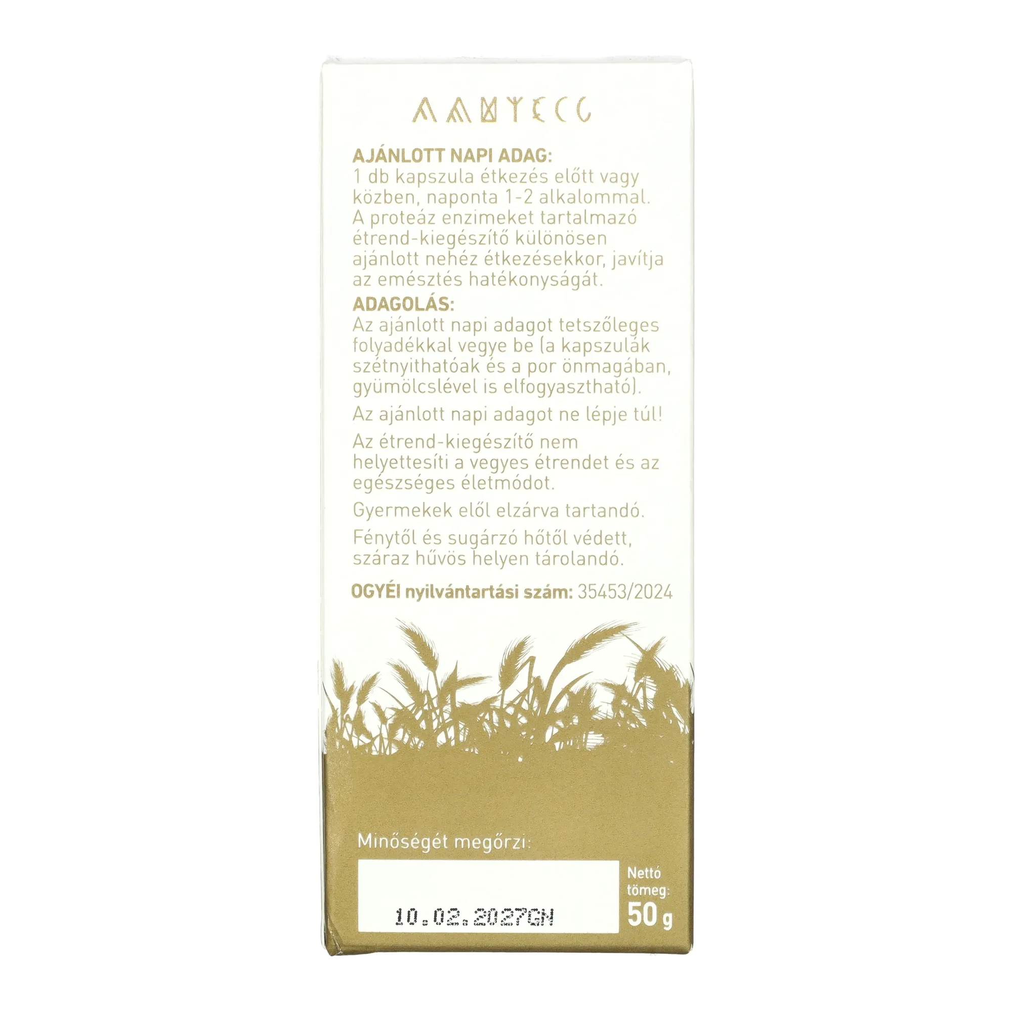 Hymato's GluteNo 60 db vega kapszula