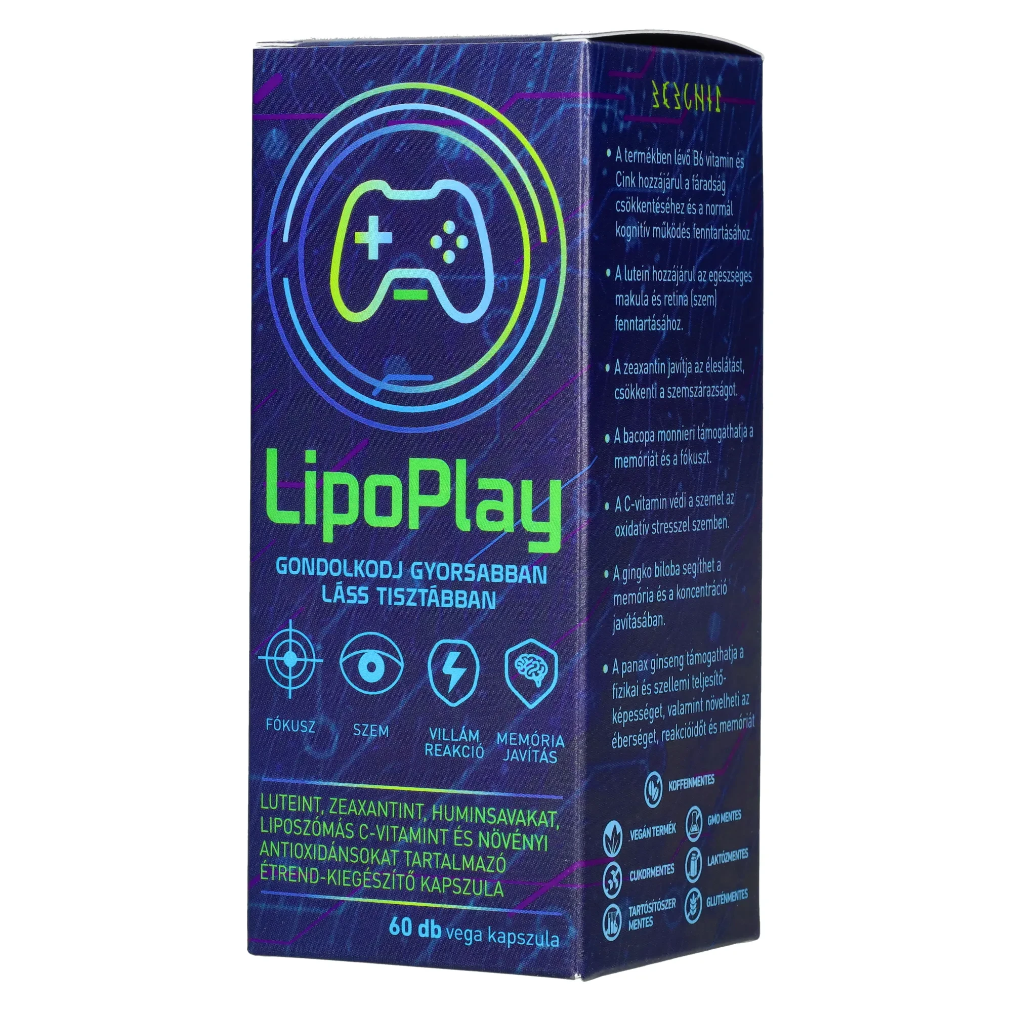 Hymato LipoPlay étrendkiegészítő kapszula 60db