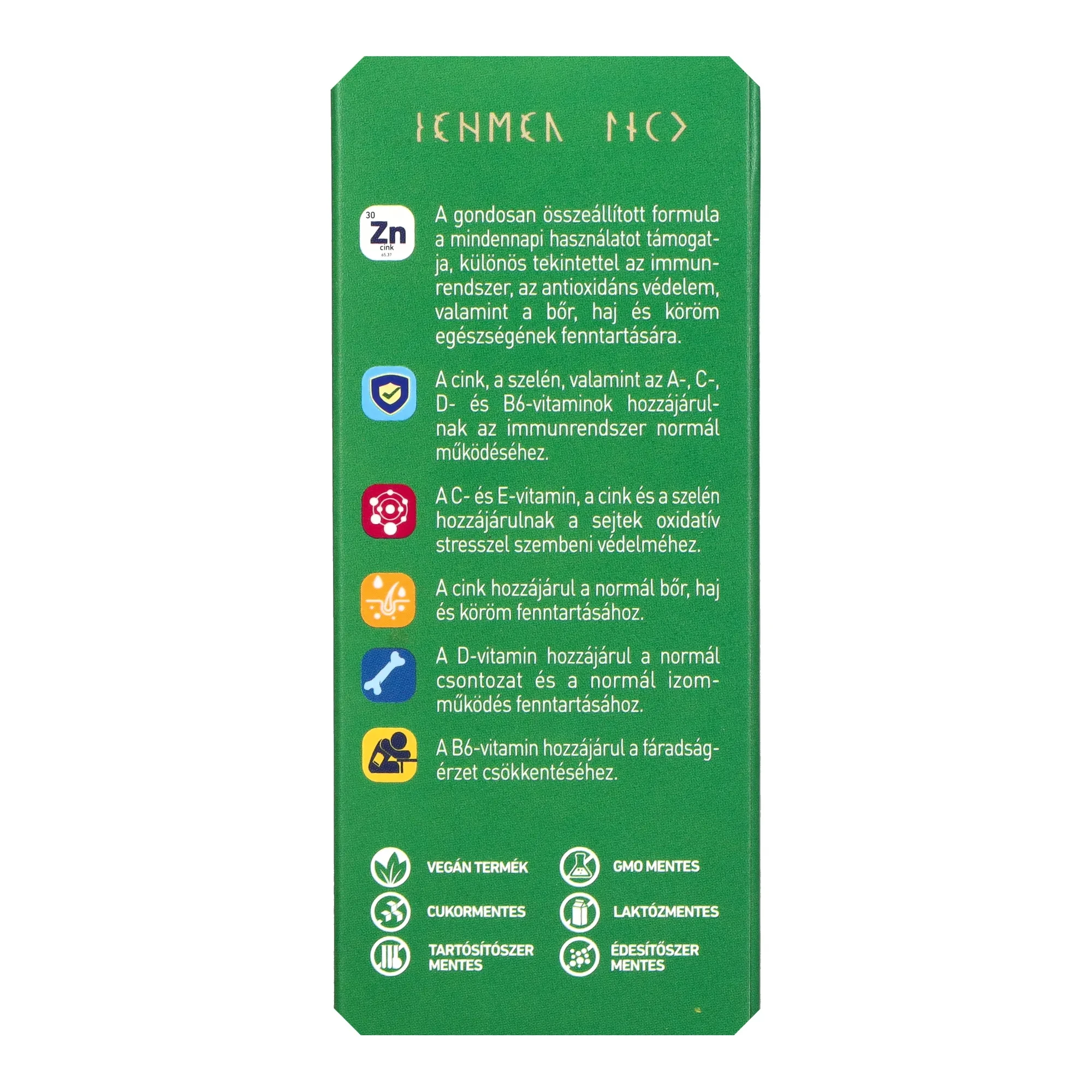 Hymato Cink3 Étrend-kiegészítő Kapszula 60 db