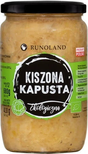 Runoland Bio Savanyúkáposzta 700g/720ml