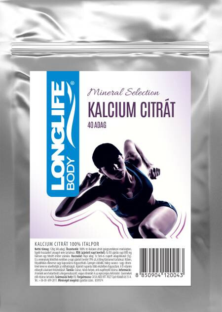 LongLife Kalcium Citrát 120 g