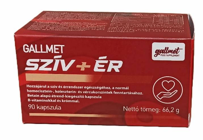 Gallmet-Szív+Ér kapszula 90db
