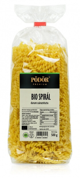 Pödör Teljes kiőrlésű durum rigatoni 500 g