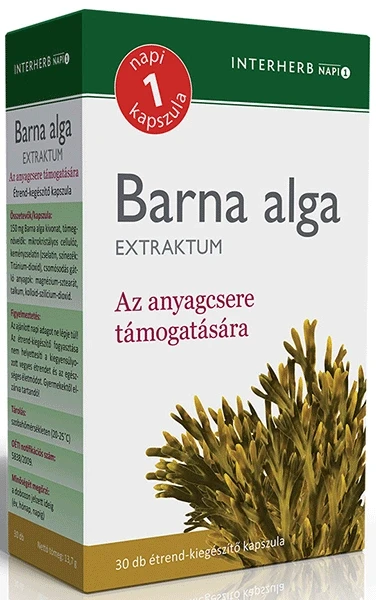 Interherb NAPI1 Barna alga Extraktum 30 db