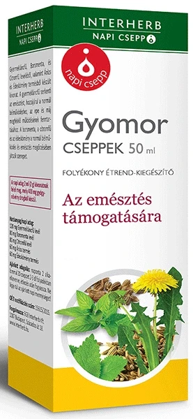 Interherb Napi Csepp Gyomor cseppek 50 ml
