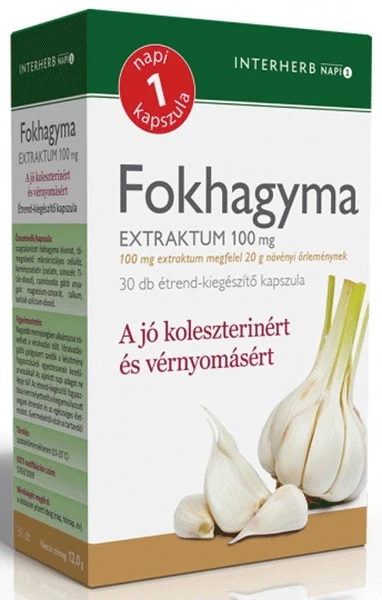 Interherb NAPI1 Fokhagyma Extraktum 30 db