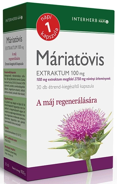Interherb NAPI1 Máriatövis Extraktum 30 db