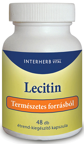 Interherb VITAL Lecitin lágyzselatin kapszula 48 db