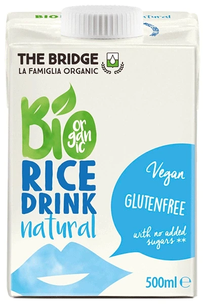 The Bridge Bio Rizsital natúr 500 ml