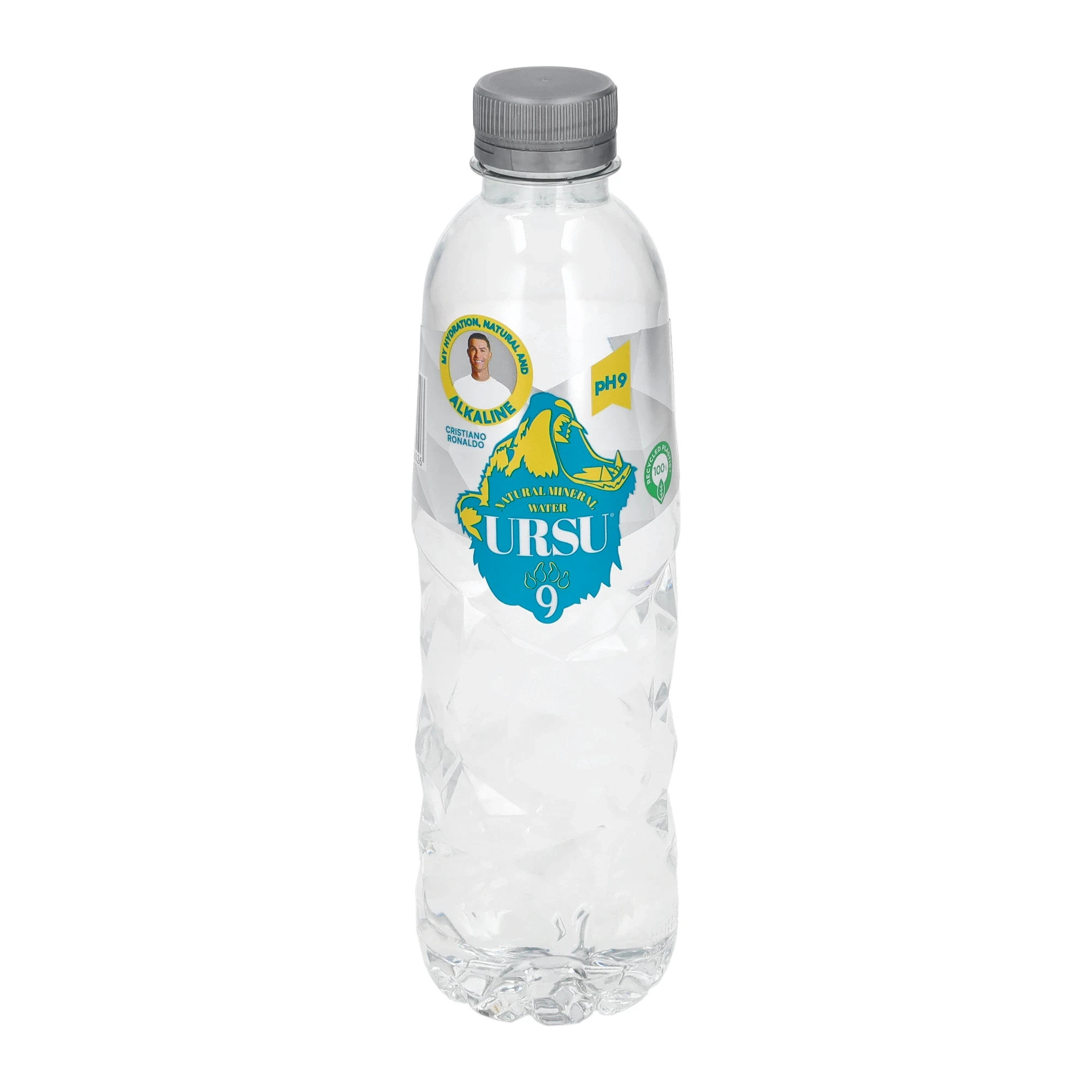 Cristiano Ronaldo-Ursu9 lúgos ásványvíz 500 ML(DRS)