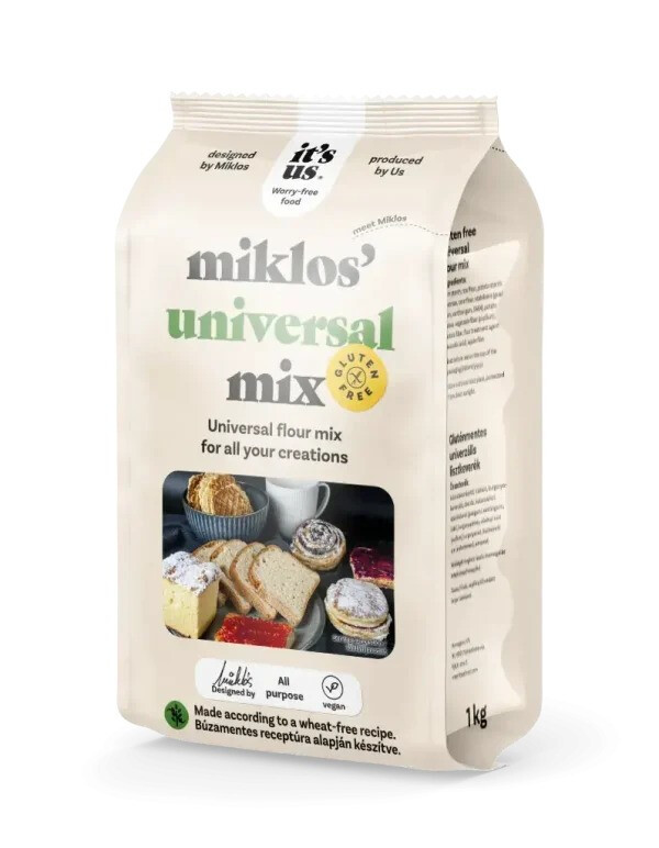 it's us miklos' universal mix gluténmentes lisztkeverék 1kg