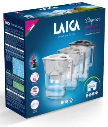 Laica Prime Line elegance fehér vízszűrő kancsó 1db