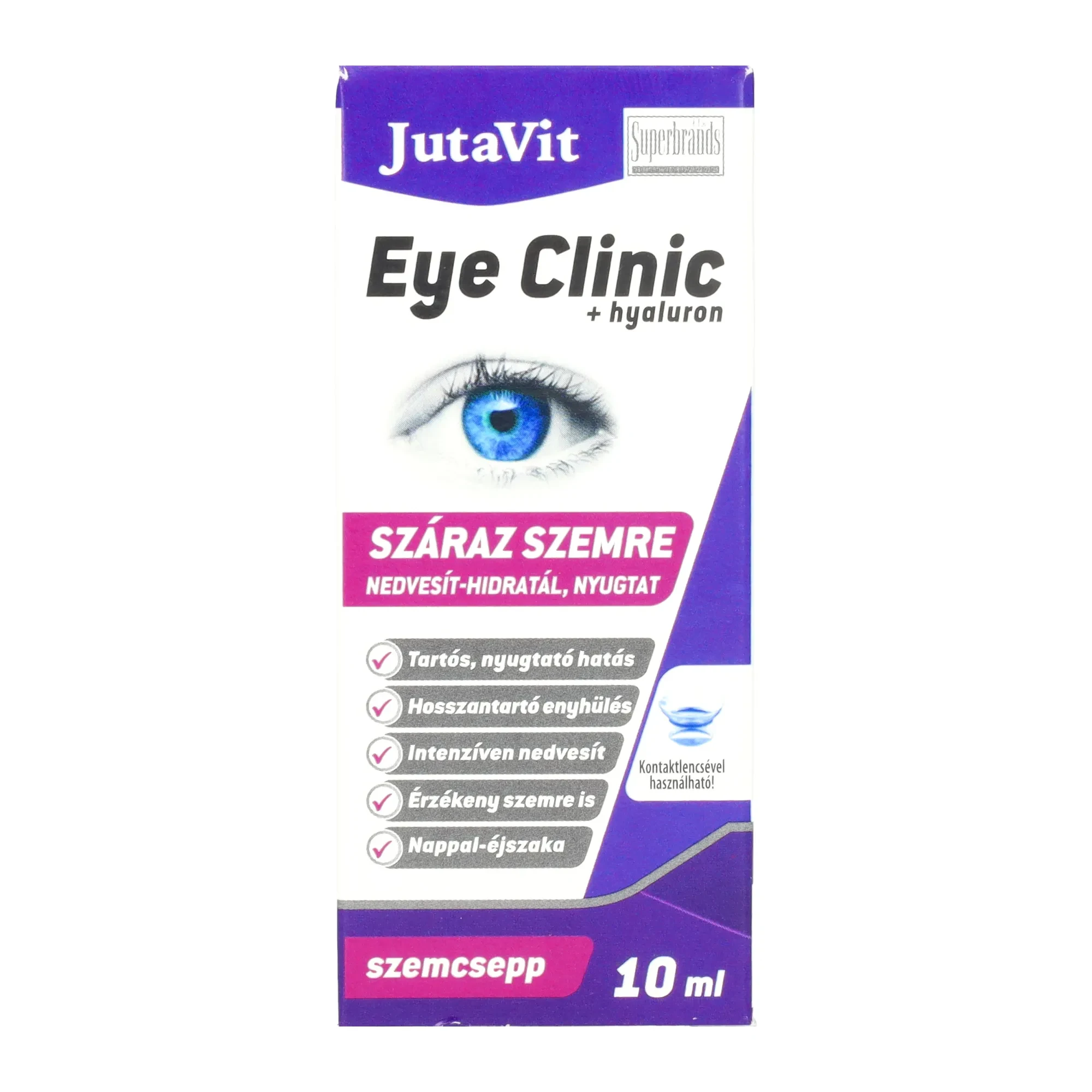 Jutavit EyeClinic száraz szemre 10ml