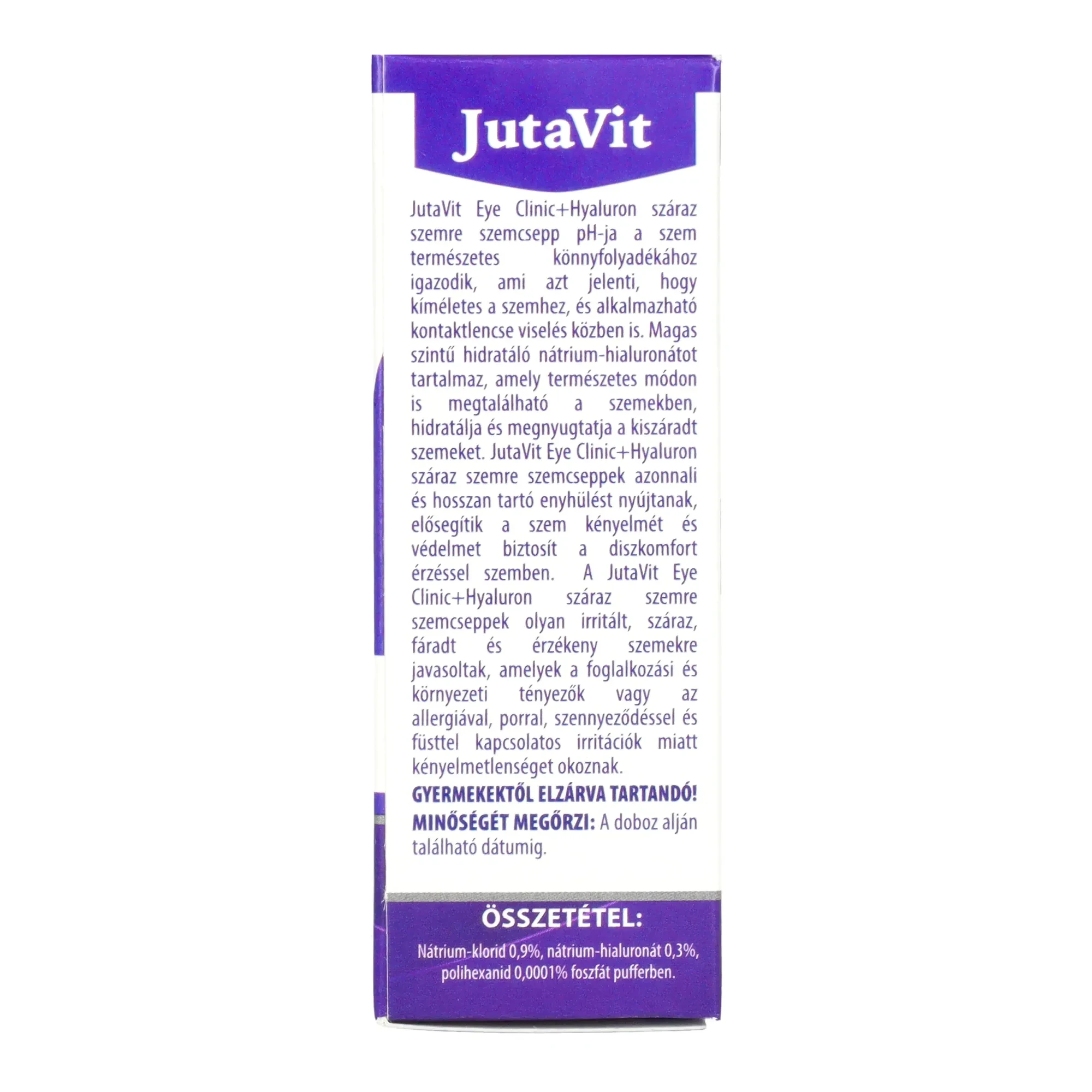 Jutavit EyeClinic száraz szemre 10ml