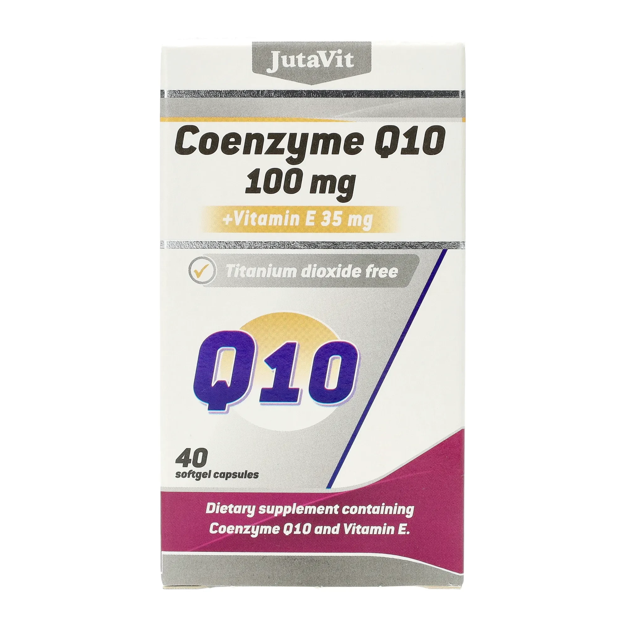 JutaVit Koenzim Q10 100 mg 40db