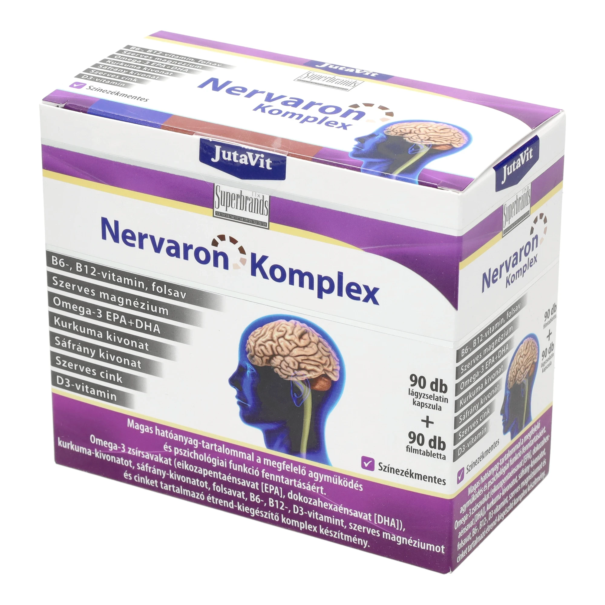 JutaVit Nervaron Komplex 90db+90db 180db